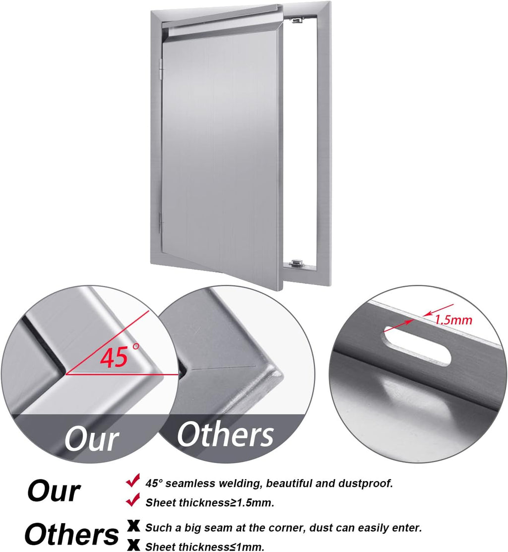304 Stainless Steel BBQ Access Door E978