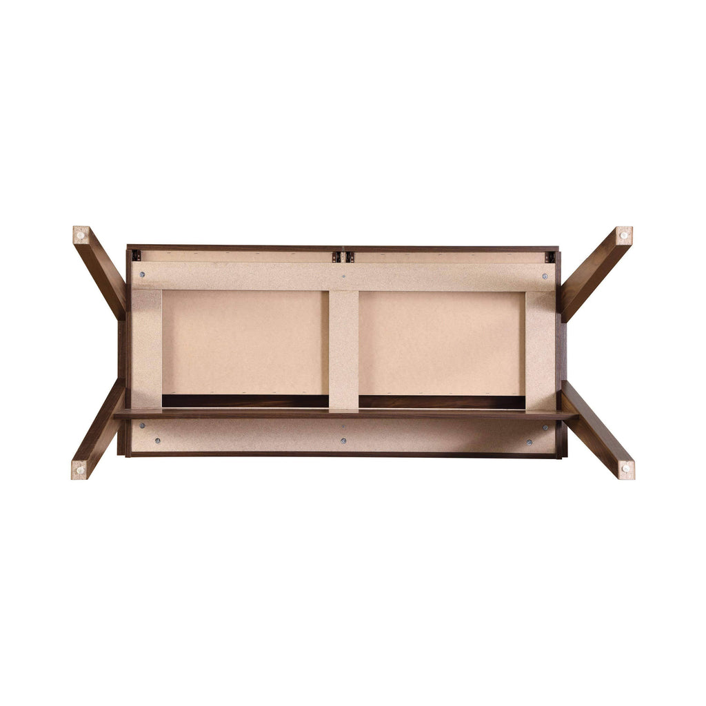 Walnut Writing Desk with Outlet S633