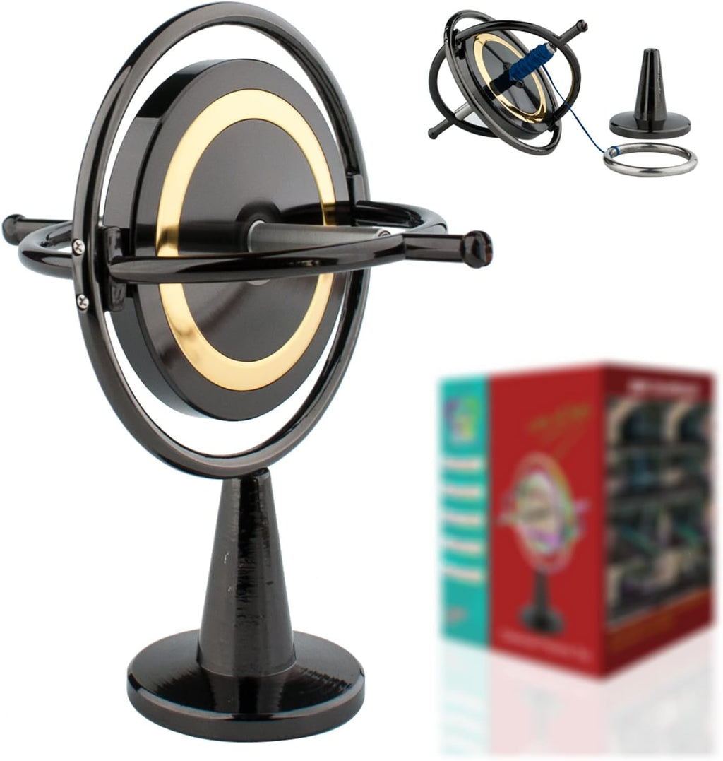 Pack of 2 Solid Metal Gyroscope K605