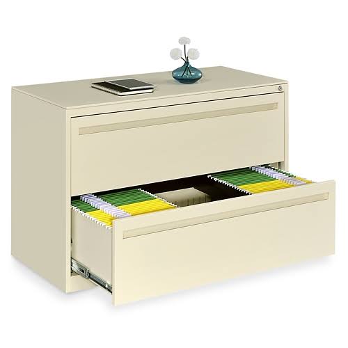 42x22W Two Drawer Lateral File Dark Gray I5884