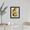 Black Framed Print Wood Portrait Rectangle 1 Piece 16 x 20 X24893