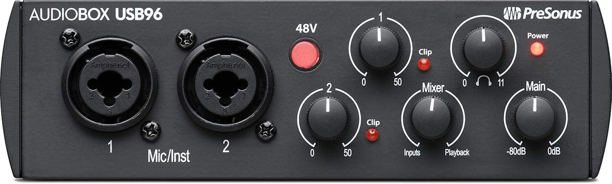 USB 96 AudioBox Recording Software I311879