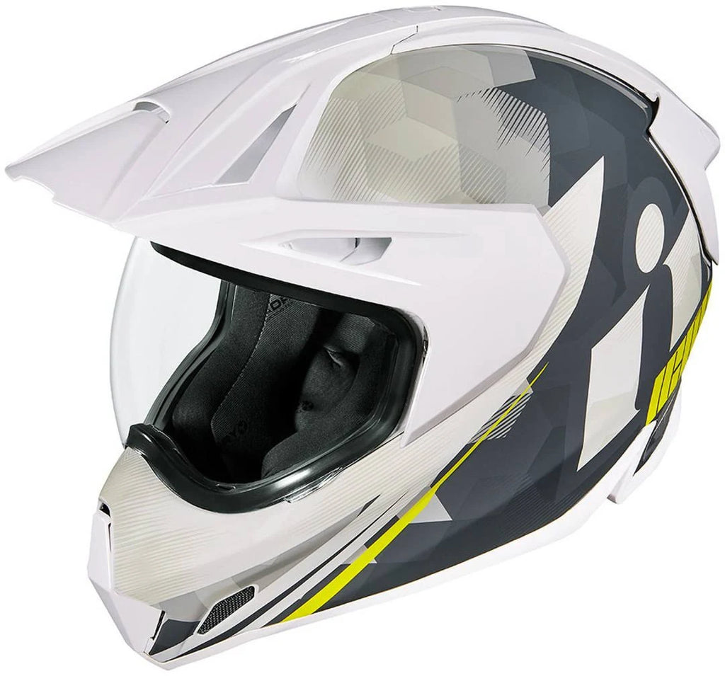 White Size L Helmet Y8848