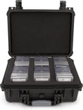 Graded Card Case with Three Custom Card Carrying Case Impact Absorbing Foam Slots Z360