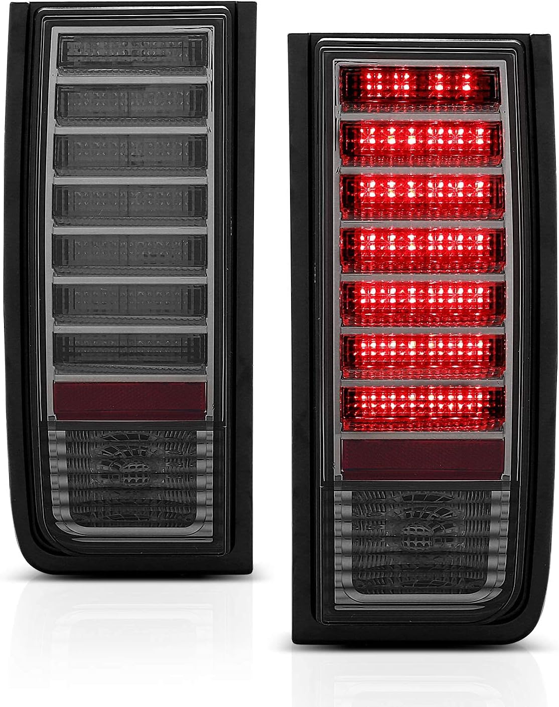 Smoke LED Tail Lights for Hummer H2 T76828