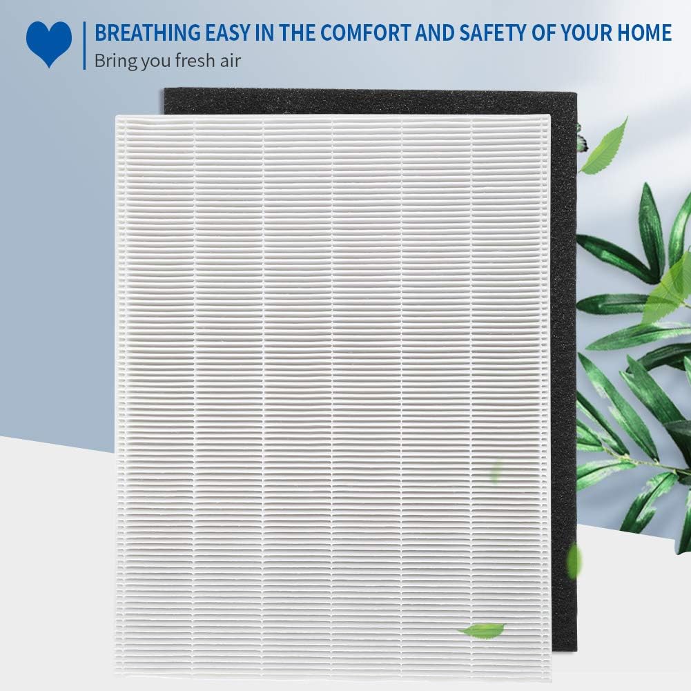2 True HEPA Filter and 8 Carbon Pre Filters Set E140544