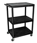 Black 3 Shelf Cart W858054