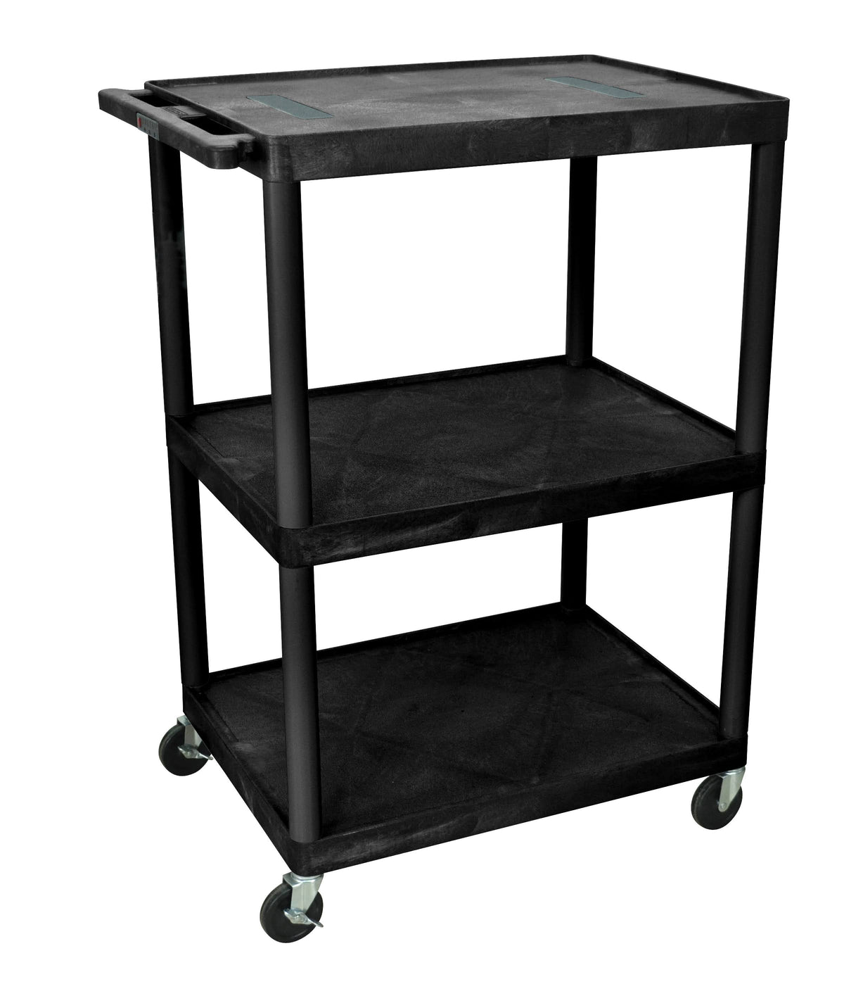 Black 3 Shelf Cart W858054