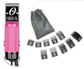 Hot Pink Hair Clipper with 10 PC Comb Set P717021