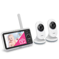 Video Monitor with 5 Screen, 2 Cameras, 1000ft Range, Night Vision, 2-Way Talk G3036