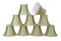 6x22 Fabric Bell Candelabra Shade Set of 9 G774358