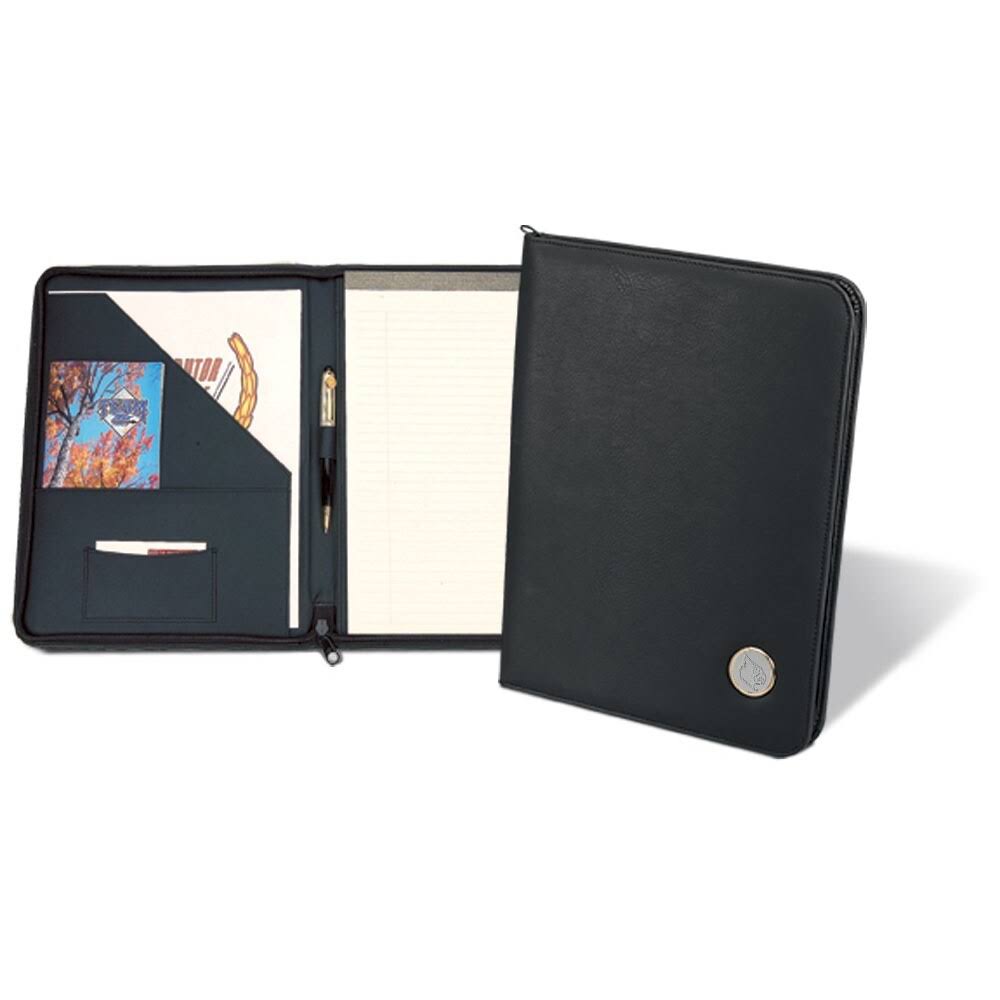 Silver Zippered Writing Portfolio U728792