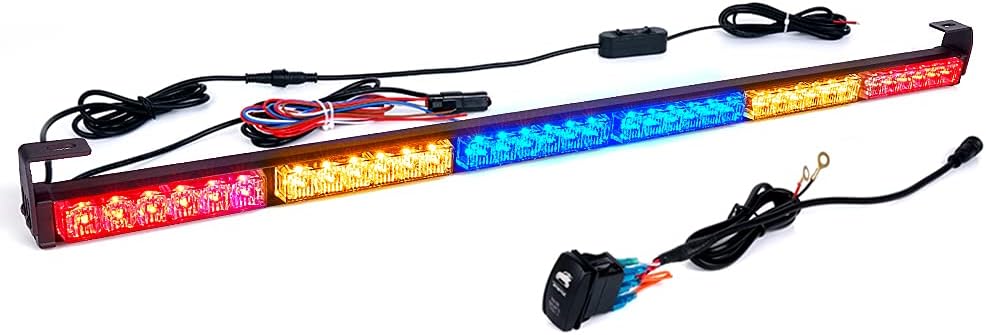 36 Rear LED Chase Light Bars with Strobe Brake Reverse Light U1888