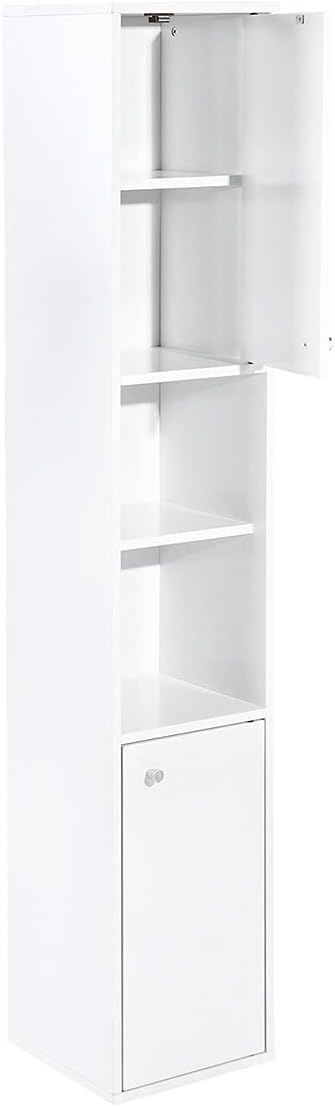 Floor Cabinet Storage 2 Doors 6 Shelves S579