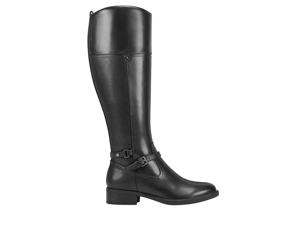 Black Wide Calf Boots S705216
