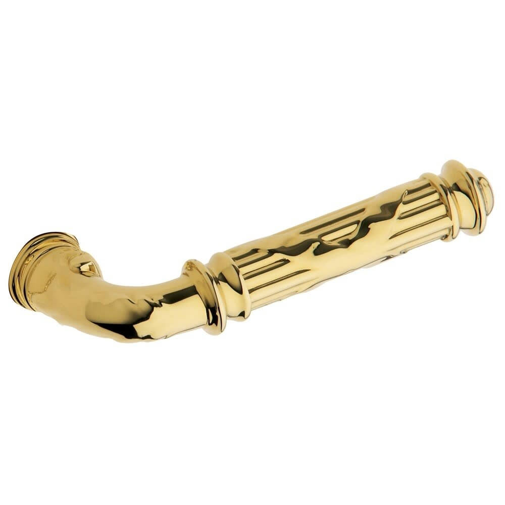 Pair of Estate Levers Without Rosettes, Polished Brass R698867