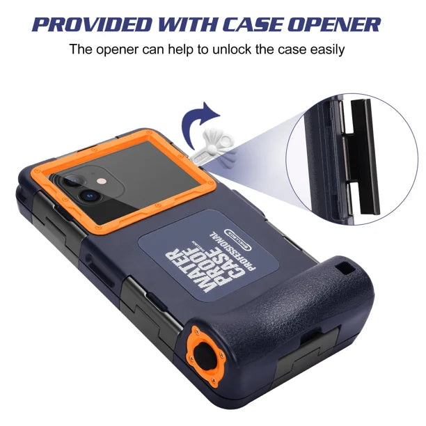 Waterproof Protective Case for Phones Up to 6.9 Inch F4491