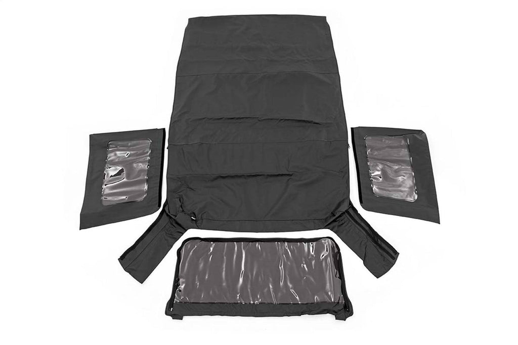 Black Soft Top for 4 Door Jeep JK Wrangler J6048