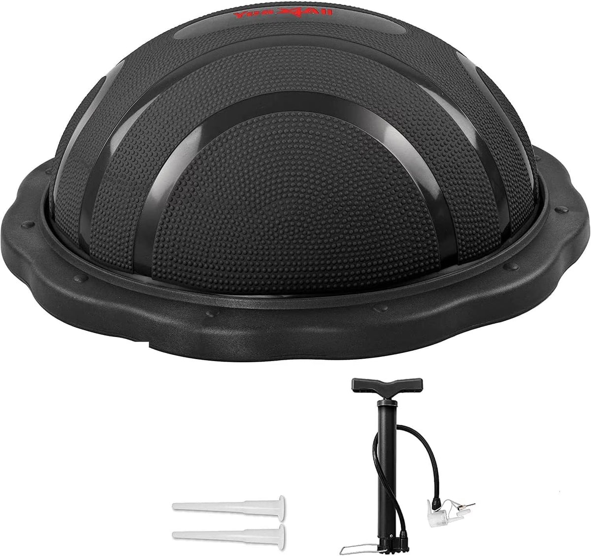 Black Matte Half Ball Balance Trainer T4086