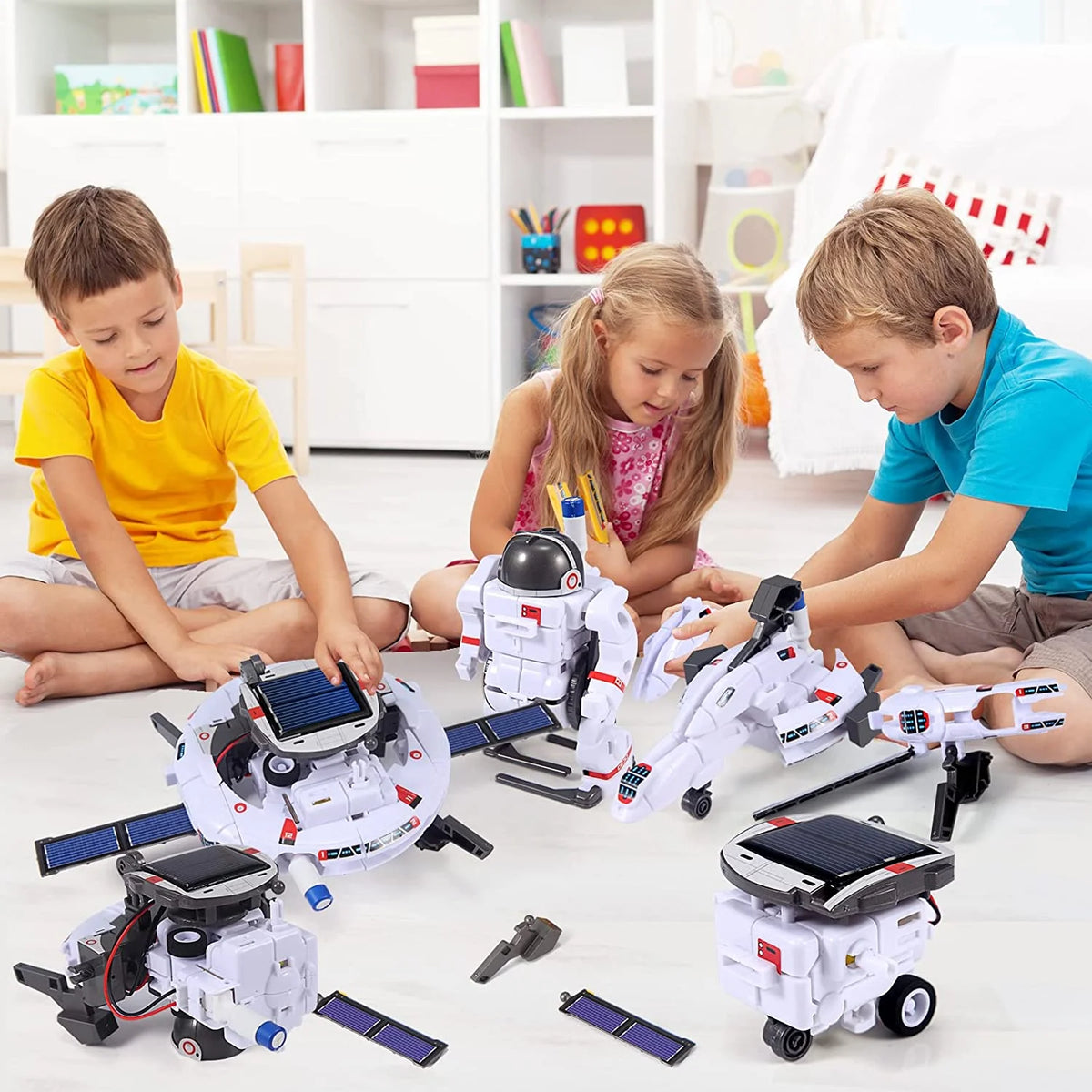 6-in-1 Solar Robot Science Kits H9935