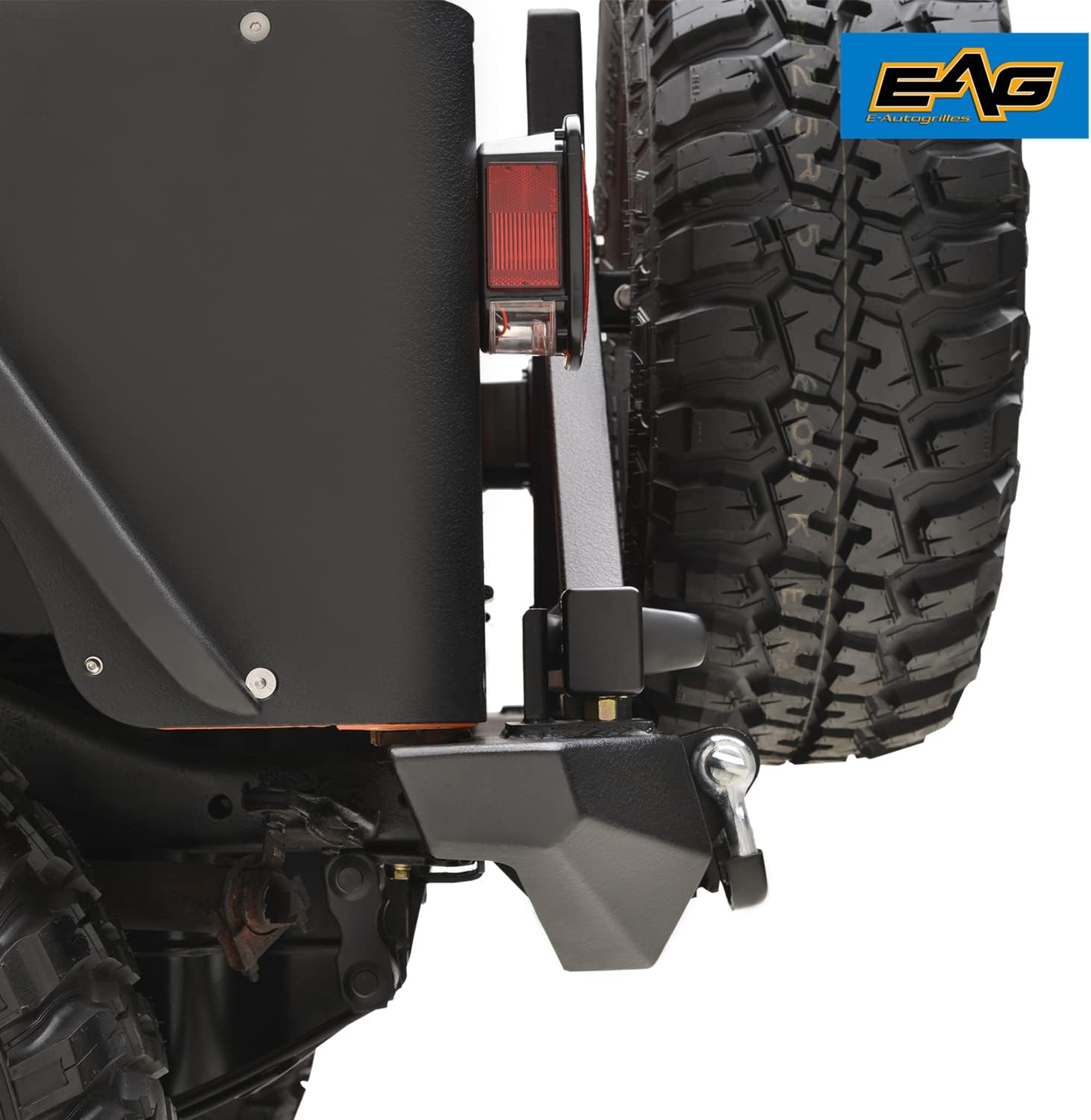 Rock Crawler Rear Bumper with Tire Carrier S1211