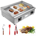 Electric Griddle, Stainless Steel Flat Top Grill R12686