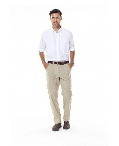 Khaki Traveler Zip N& Go Pant Z62318