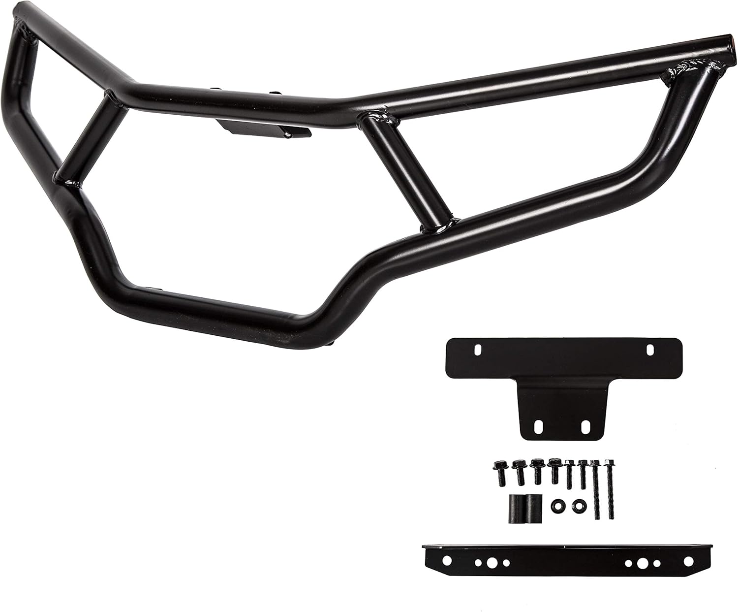 Front Bumper Brush Guard Protector Black Steel P122