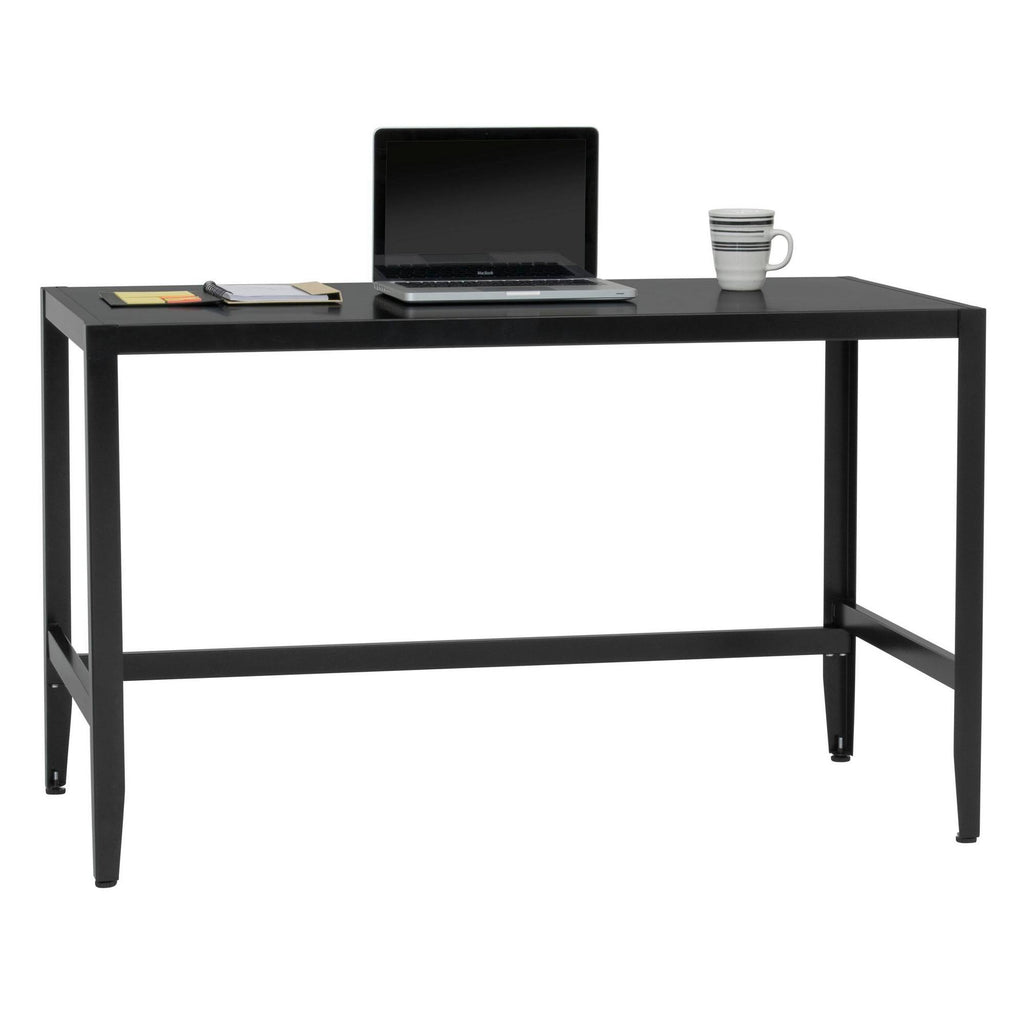 Black Metal Parsons Desk W380