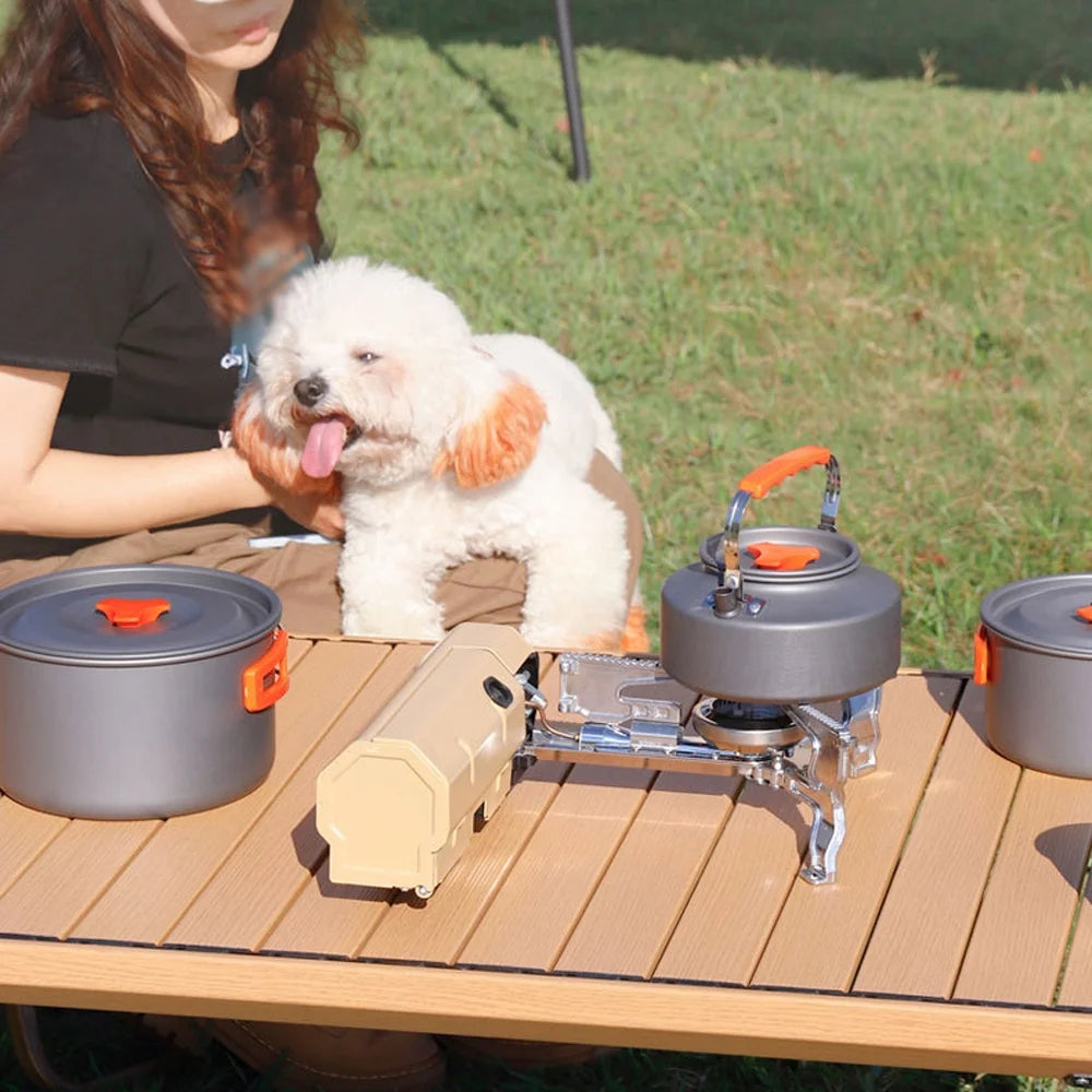 Portable Butane Camping Stove with Carrying Bag Z126