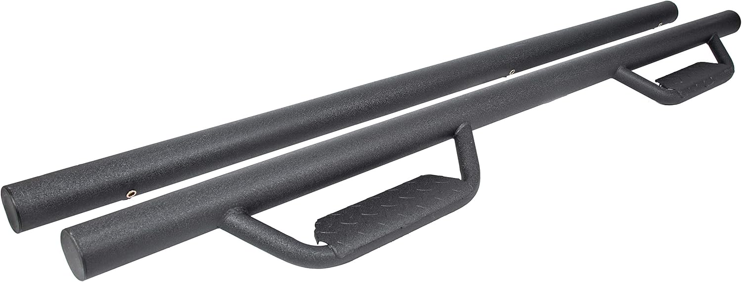 Matte Black Running Board Side Steps for Toyota Tacoma Double/Crew Cab 2005-2021 H394226