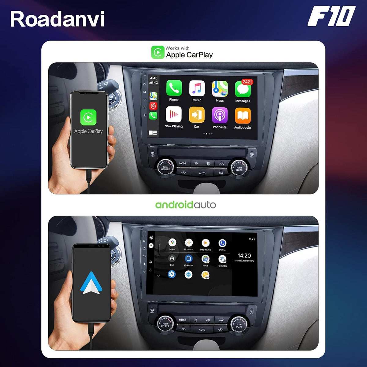 Car Stereo Bluetooth Radio Touch Screen A1342