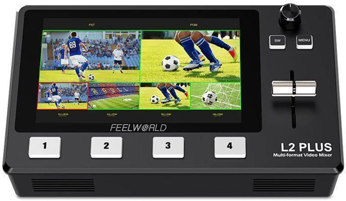 5.5 LCD Touch Screen Multi-Camera Video Mixer Switcher A9734
