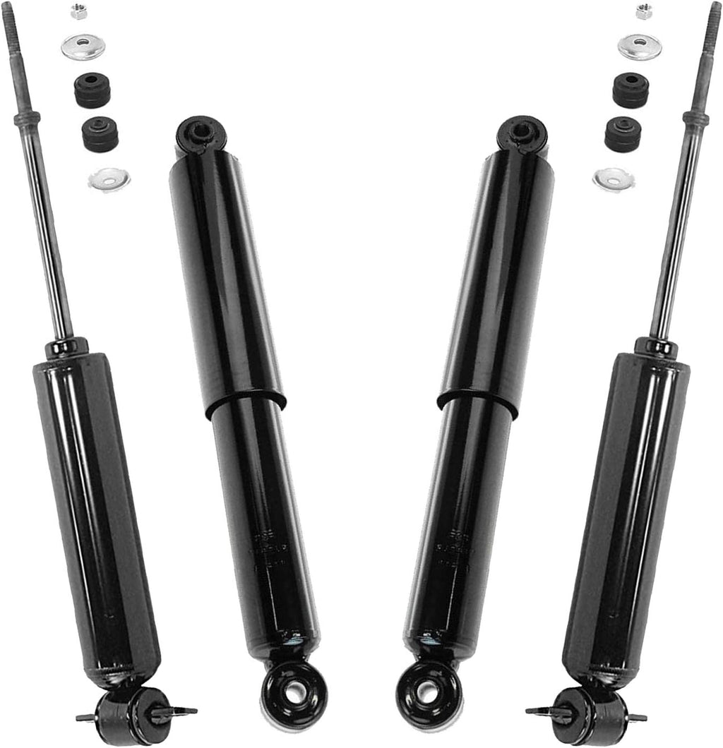 2WD Front & Rear Shock Absorber Assembly 4pc Set Z633