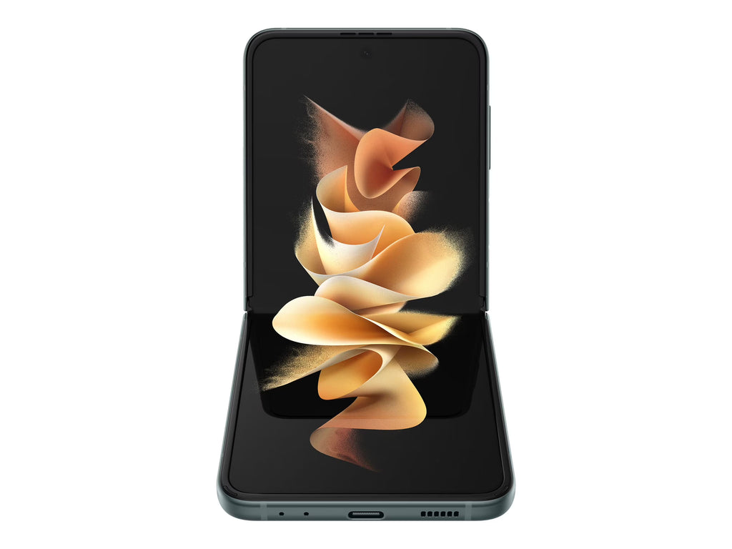Galaxy Z Flip3 5G smartphone, dual-SIM, RAM 8 GB / Internal Memory 128 GB, OLED display, 6.7", 2640 x 1080 pixels, 2x rear cameras 12 MP, front camera 10 MP, green O447046