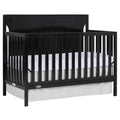 Black 5 in 1 Convertible Crib C841
