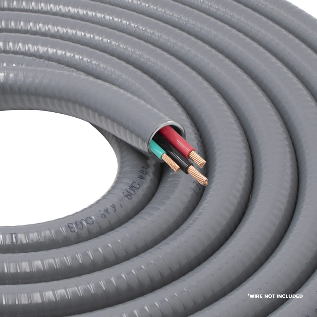 25 ft Flexible PVC Non Metallic Liquid Tight Electrical Conduit L255447