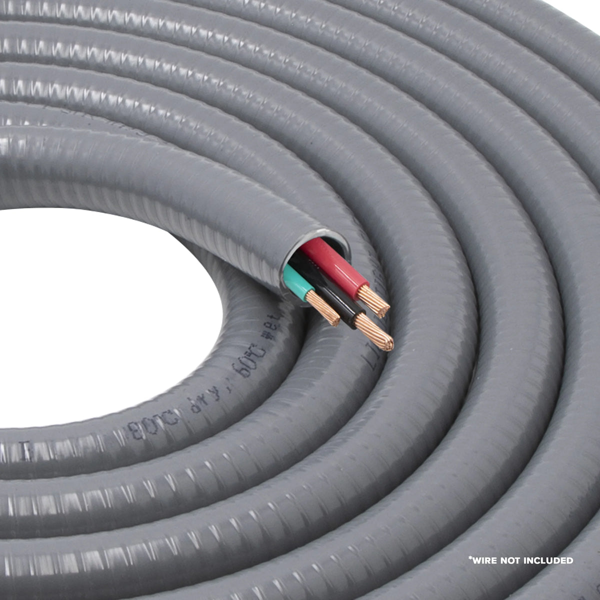 25 ft Flexible PVC Non Metallic Liquid Tight Electrical Conduit L255447