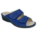 Dark Blue Leather Soft Footbed Shoes X209947
