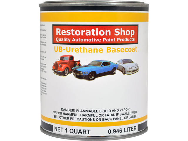 Ermine White 1 Quart Urethane Basecoat Car Paint A355196