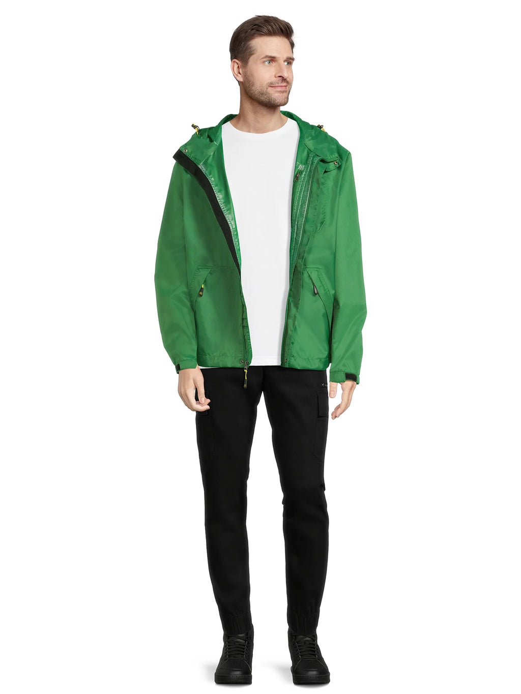 Men's Nylon Canvas Raincoat E619