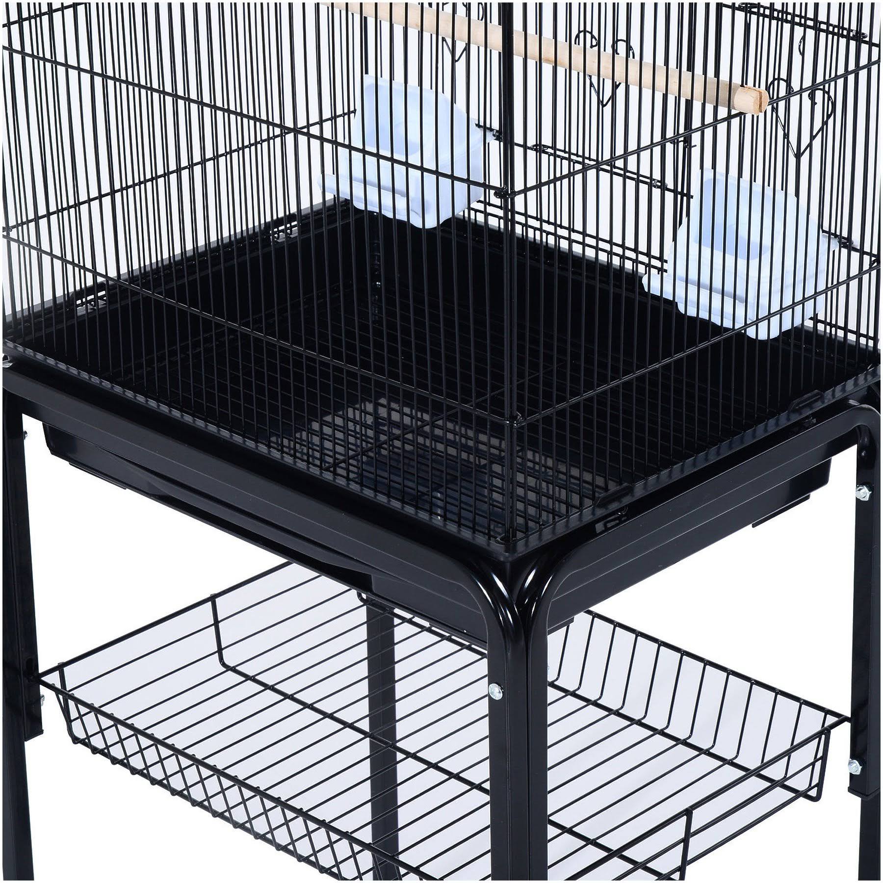 Black Bird Cage D70100