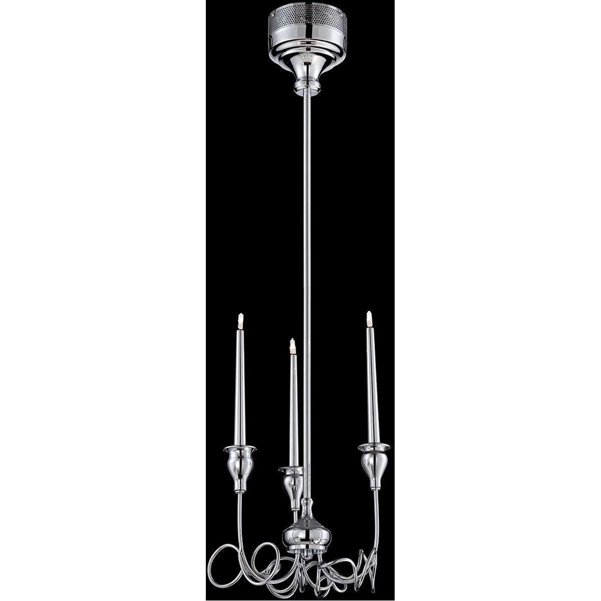 Chrome 3 Light Mini Chandelier C573