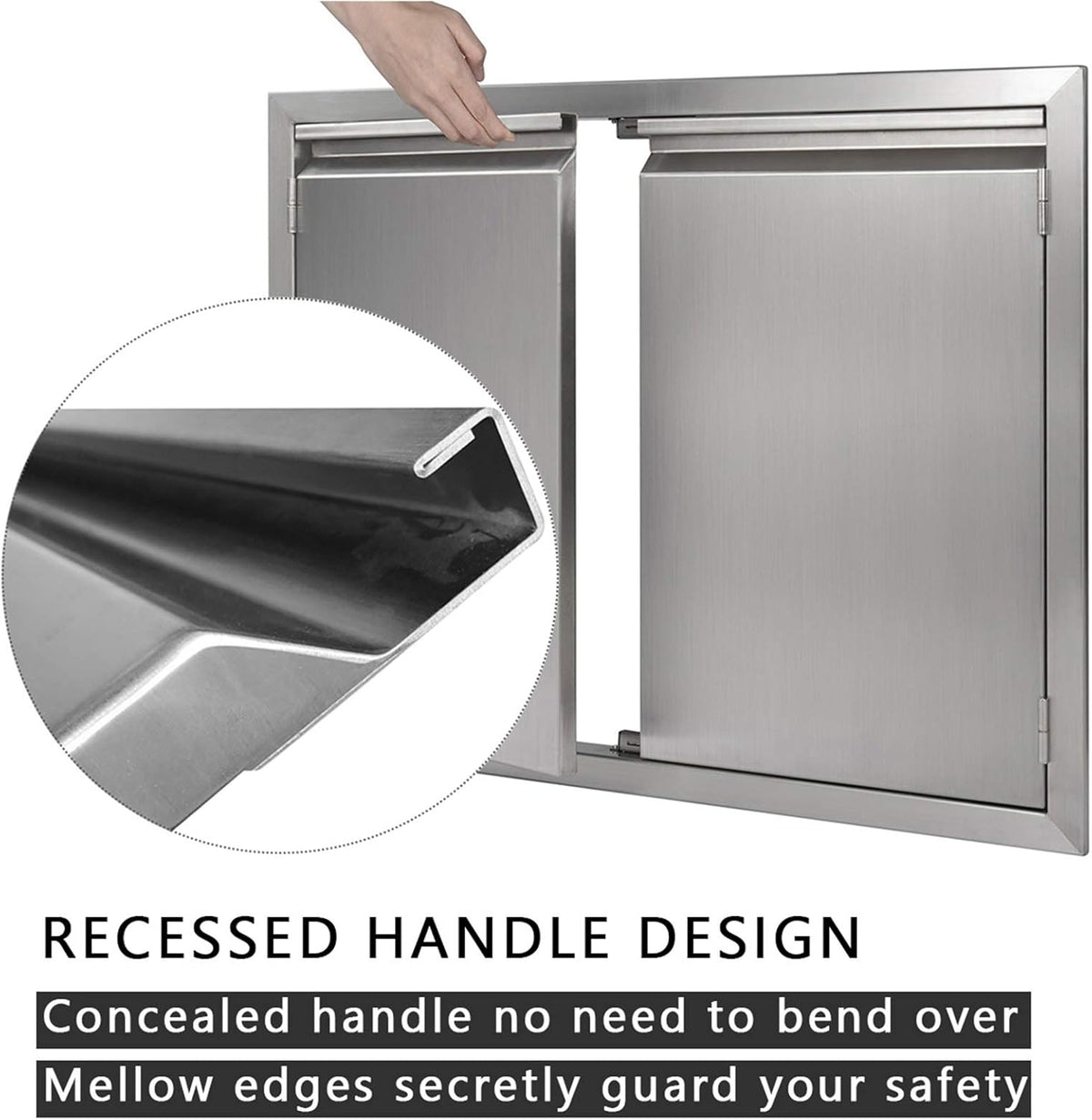 304 Stainless Steel BBQ Access Door E978