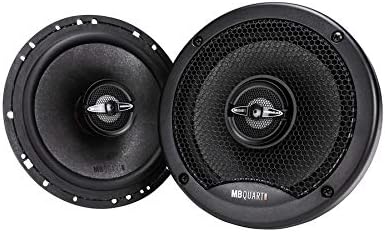 6.5 Inch 220 Watt 2-Way Coaxial Car Speakers, 4 OHMS, Pair M510758