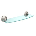 Satin Nickel Glass Shelf K151