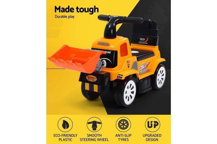 Kids Ride On Car Bulldozer Digger Toddler Toy T1476