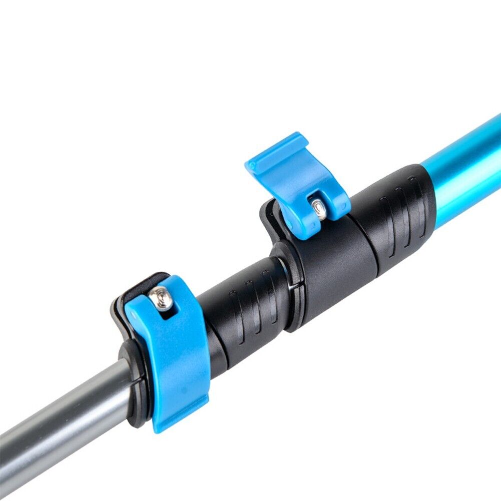 Folding Walking Stick Cane Telescopic Hiking Trekking Poles Retractable with Bag Y367650