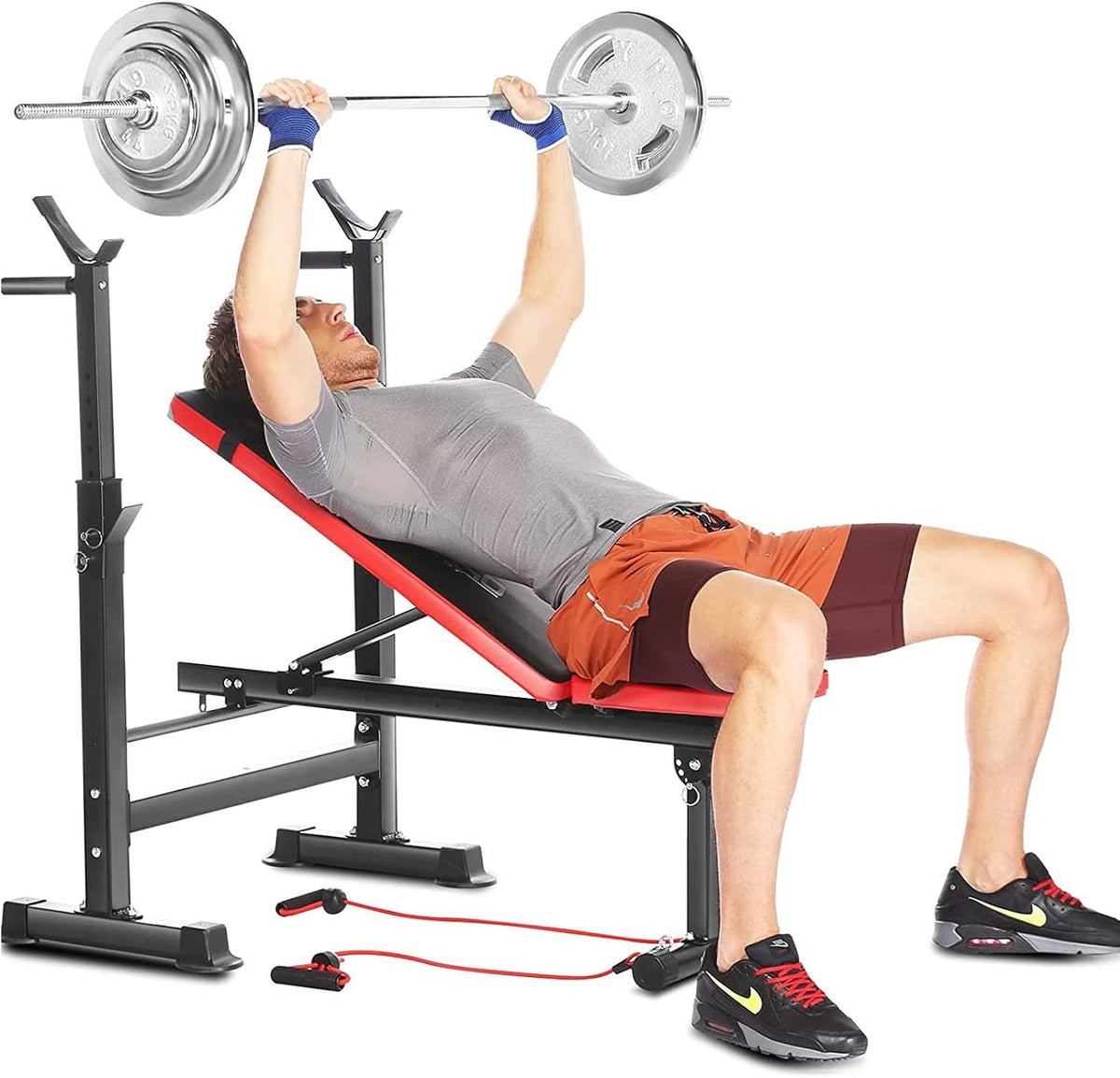 Adjustable Olympic Weight Bench S954