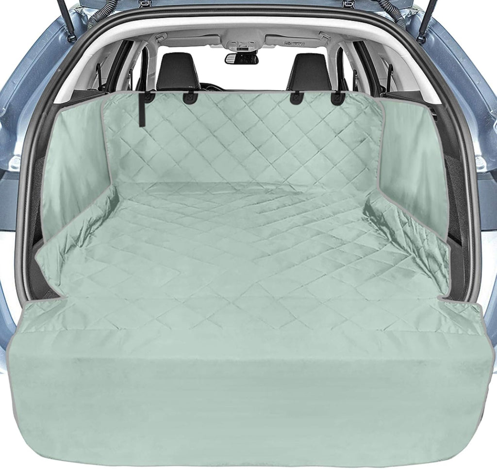SUV Cargo Cover with Side Flaps Water Resistant Nonslip Dog Seat Cover J173